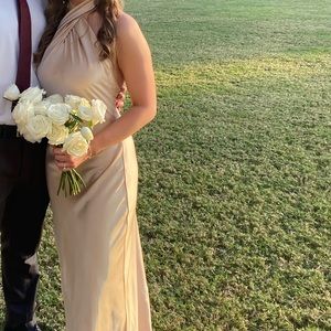 Show me your mumu Jasmine Halter Maxi Dress